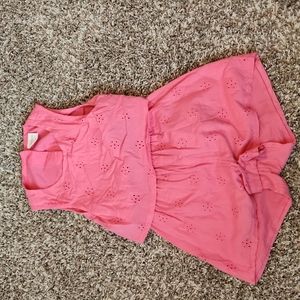 Girls 3-4 year romper pink